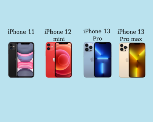 iPhone 11, iPhone 12 mini, iPhone 13 Pro và 13 Pro Max